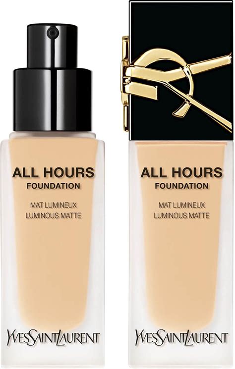 yves saint laurent all hours foundation 25 ml|ysl all hours foundation lc2.